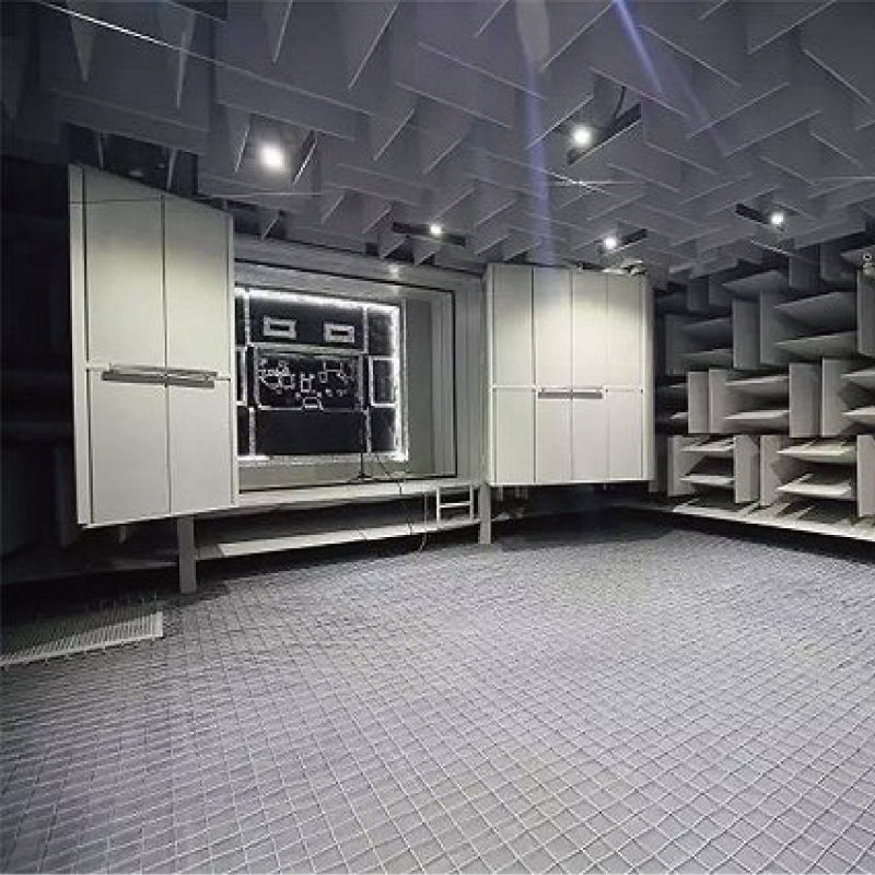 Construction of anechoic chamber